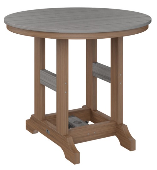 Berlin Gardens Garden Classic 38" Round Dining Table (Natural Finish)